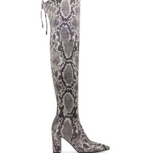 Marc Fisher Boots | Snake Skin Over the Knee